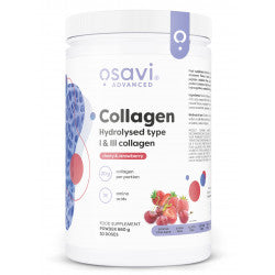 Osavi Collagen Hydrolysed Type I & III 660g Cherry & Strawberry Flavour