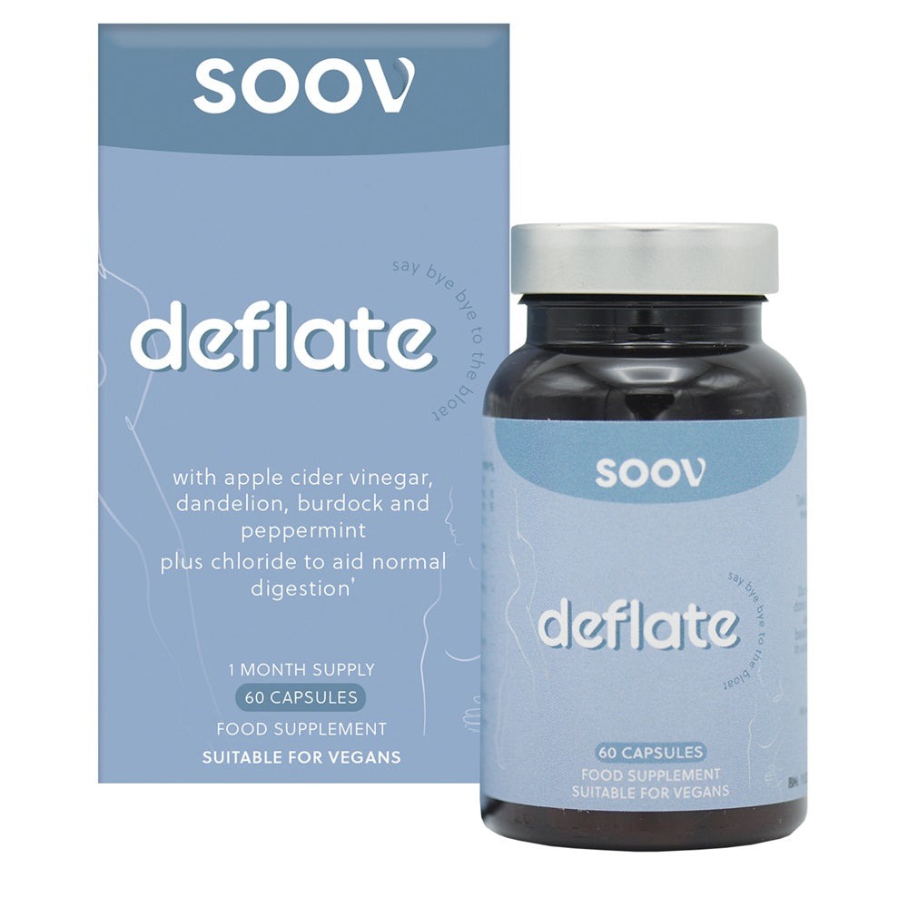 Deflate 60 Vegan Capsules No fillers No additives