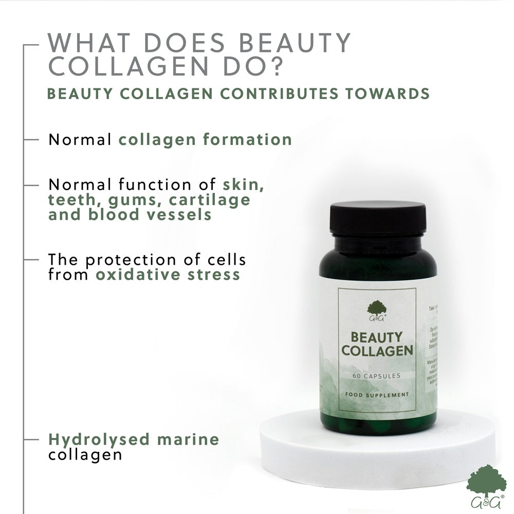 Beauty Collagen 60 Capsules No fillers No additives