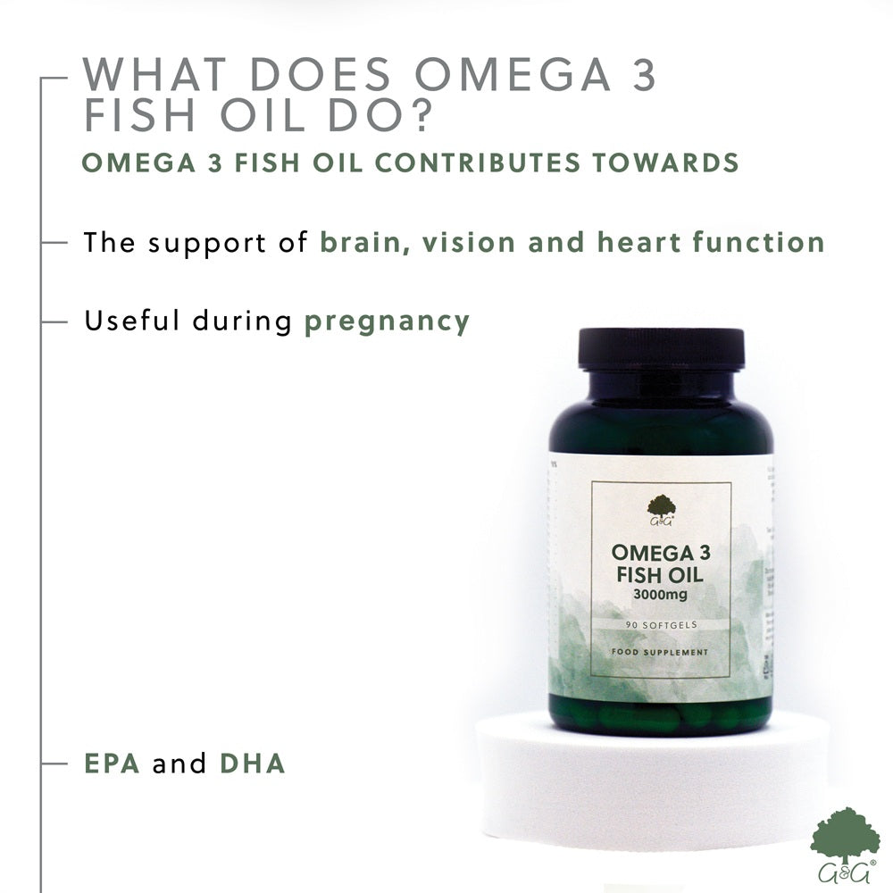 Omega 3 Fish Oil 3000mg 90 Softgels