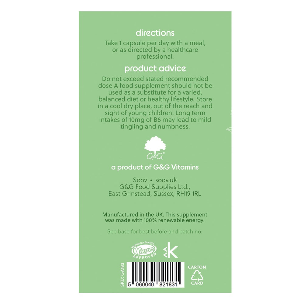 Soov Meno Womens Multivitamin Menopause Support No Filler / Binders / Additives